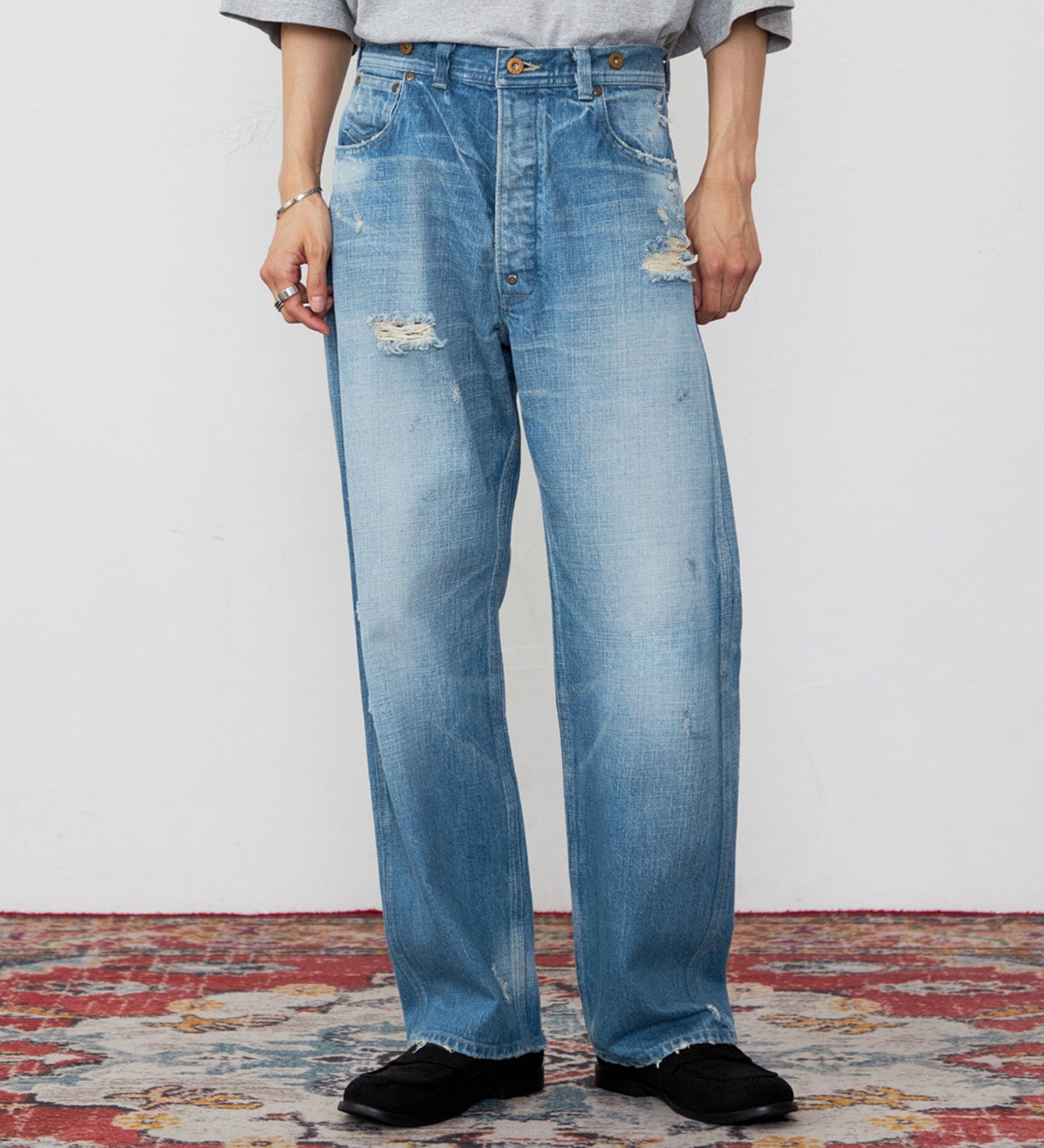 LEE / 【101 100周年】101COWBOY STRAIGHT/カウボーイ ストレートデニムパンツ 146