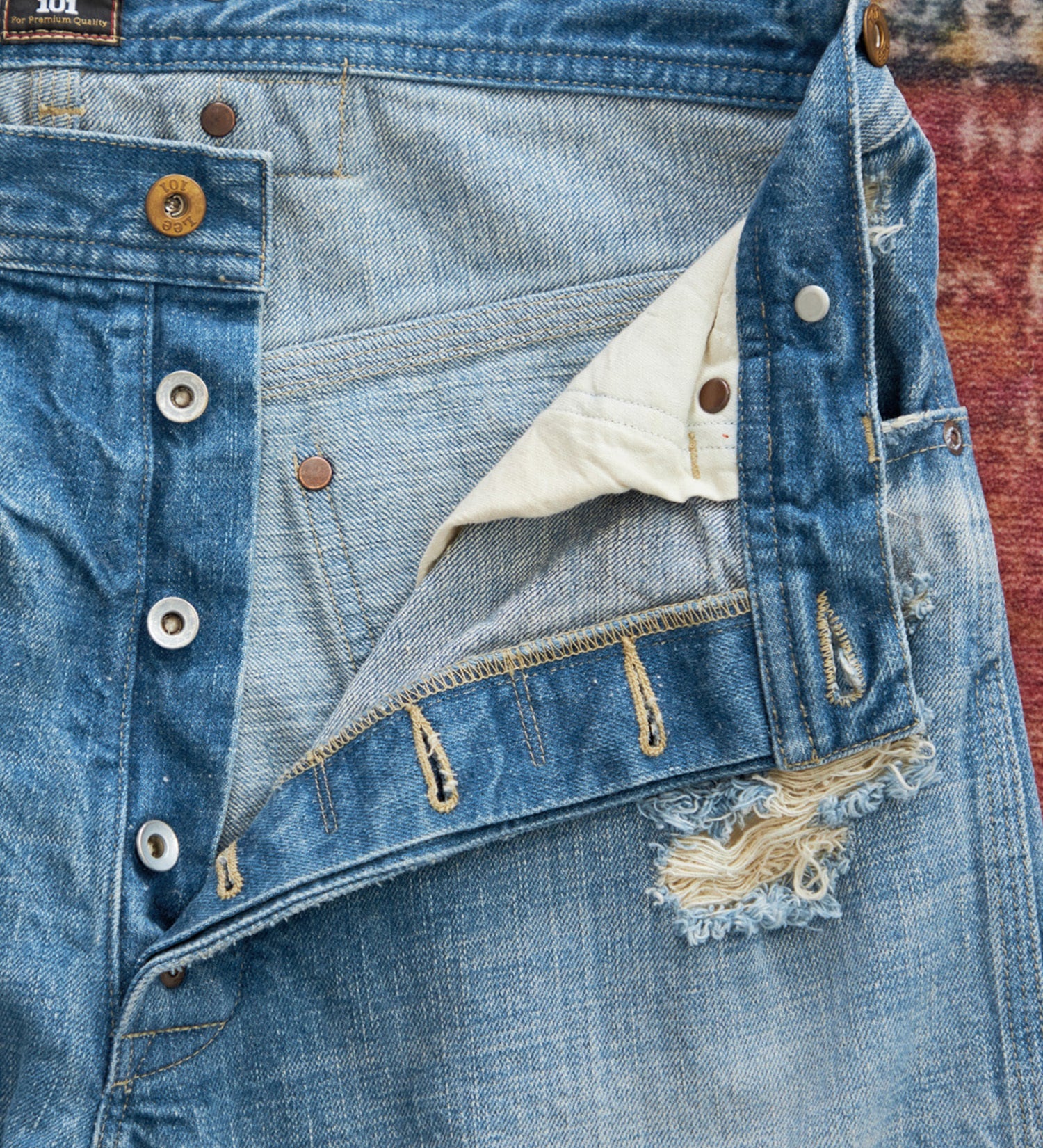 LEE / 【101 100周年】101COWBOY STRAIGHT/カウボーイ ストレートデニムパンツ 146