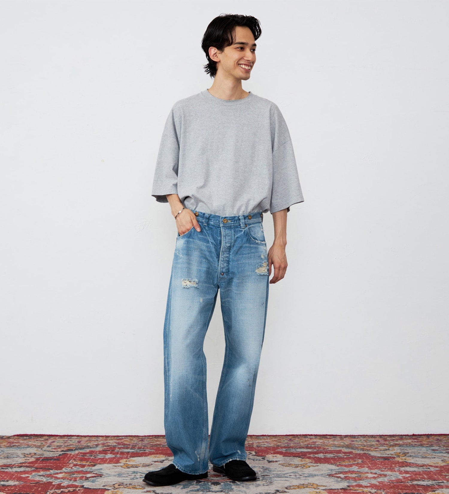 LEE / 【101 100周年】101COWBOY STRAIGHT/カウボーイ ストレートデニムパンツ 146