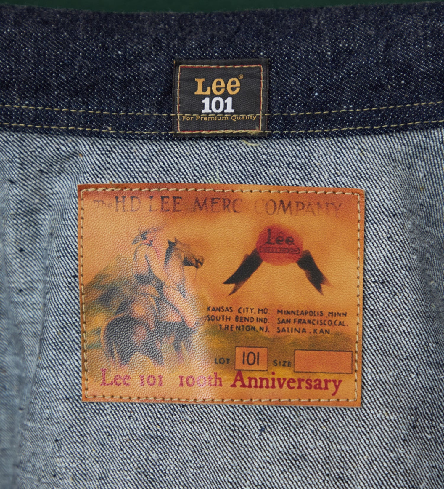 LEE / 【101 100周年】101COWBOY JACKET/カウボーイ デニムジャケット 100
