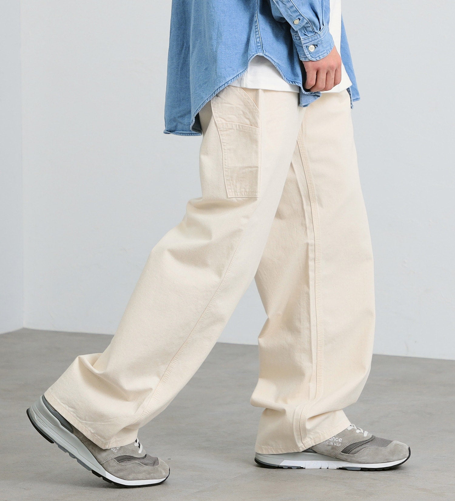 Lee / 【ユニセックス】DUNGAREES ワイドペインターパンツ