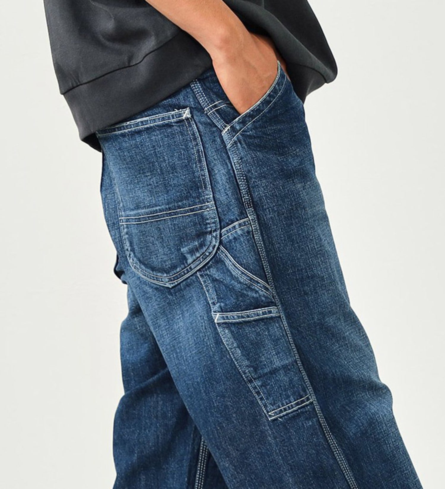 Lee / 【ユニセックス】DUNGAREES ワイドペインターパンツ