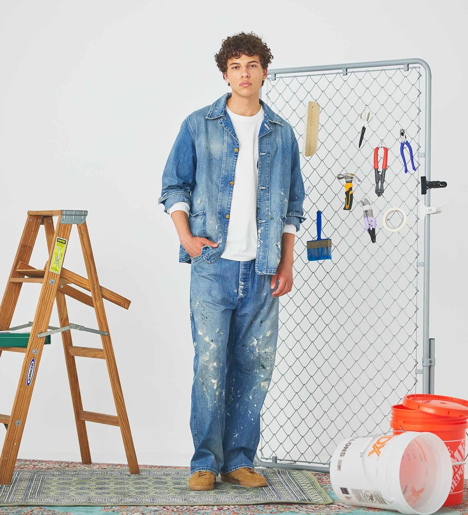Lee / VINTAGE PAINTER PANTS/DENIM 【DUNGAREES】