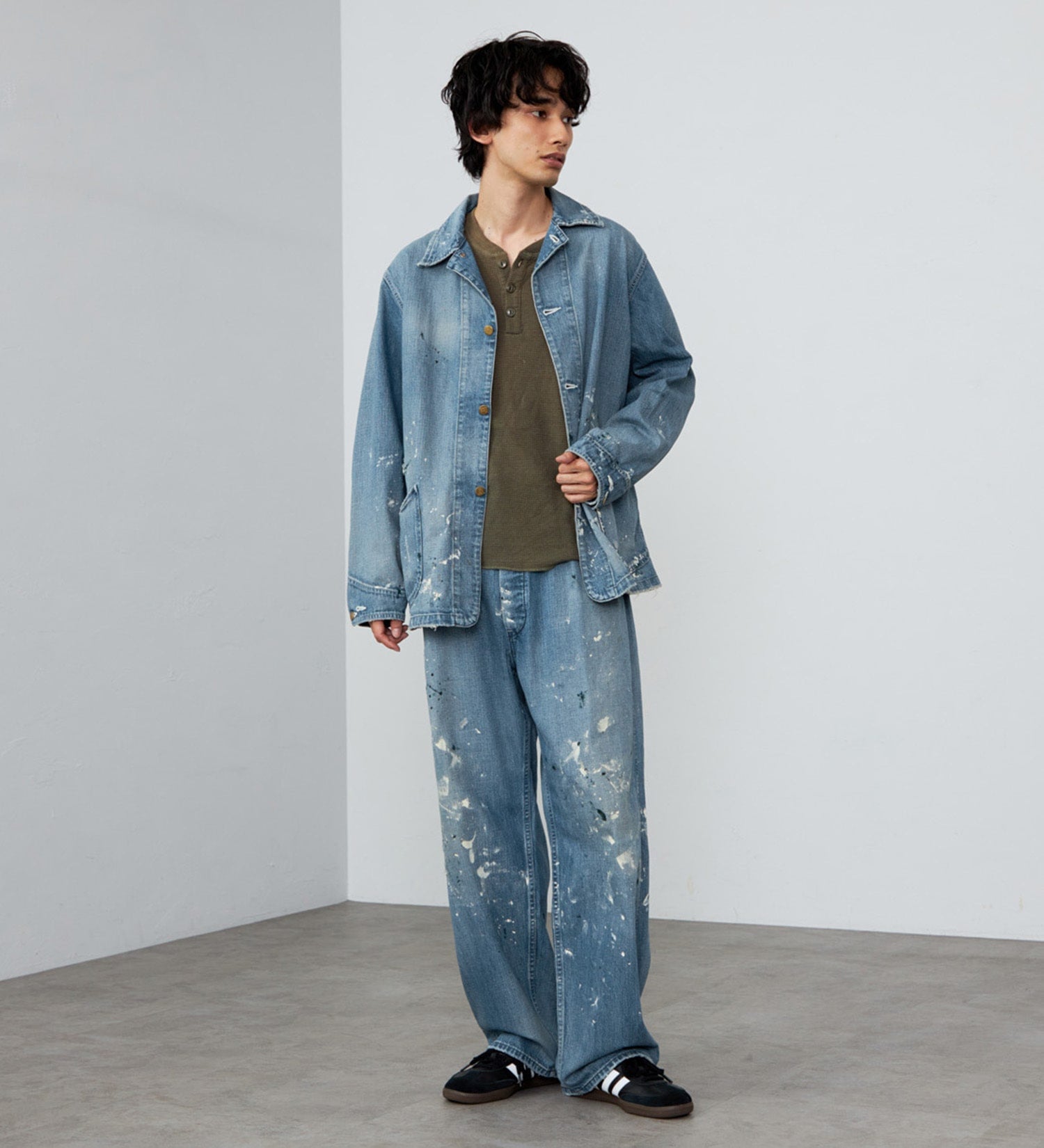 LEE / VINTAGE PAINTER PANTS/DENIM 【DUNGAREES】