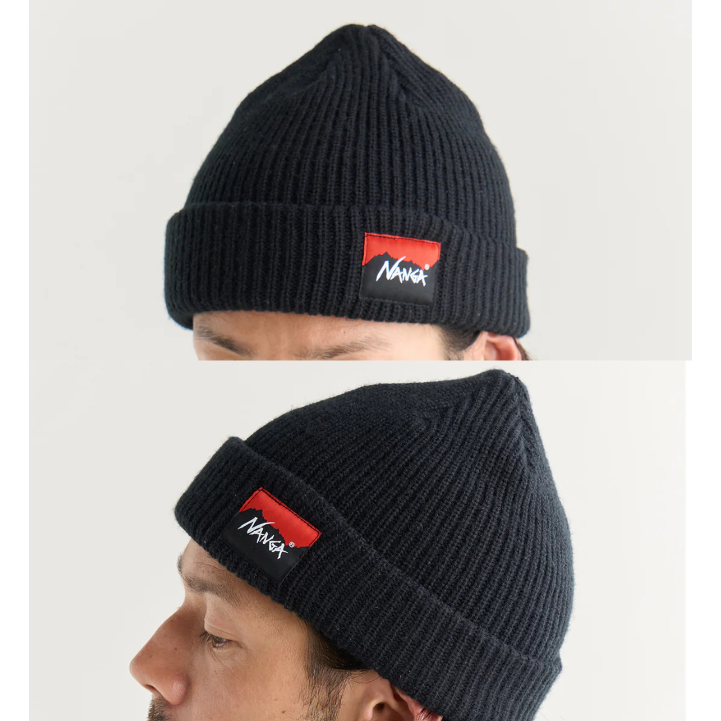 NANGA / BOX LOGO BULKY BEANIE