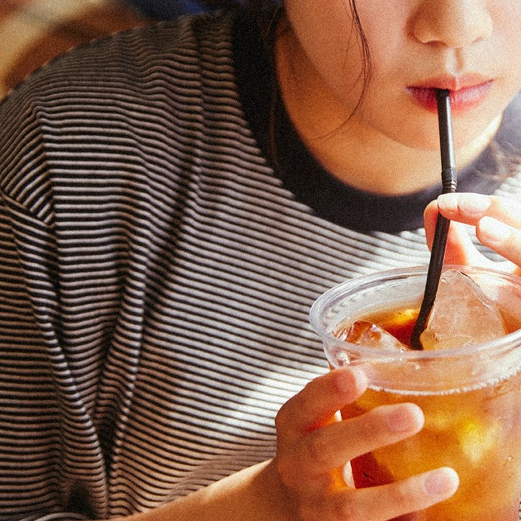 Healthknit / ナローボーダー クルーネック半袖Tシャツ