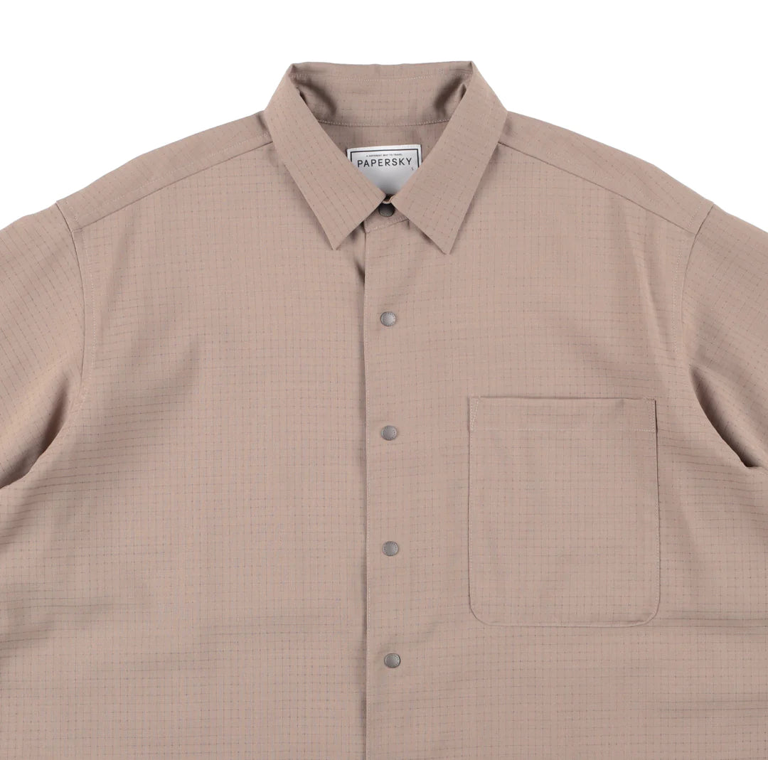 PAPERSKY / HIKE&BIKE DOTS BIG HALF SHIRTS