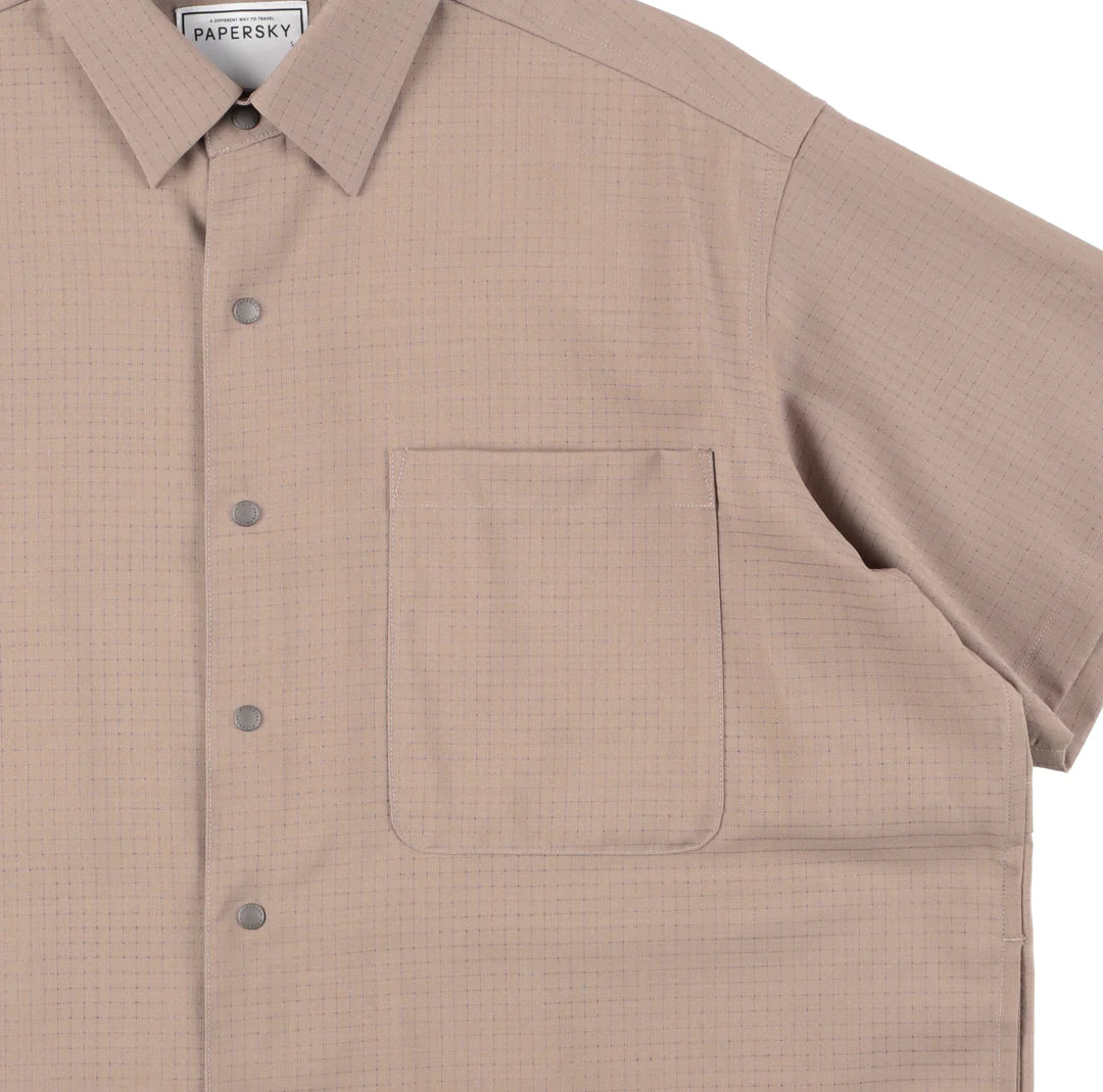 PAPERSKY / HIKE&BIKE DOTS BIG HALF SHIRTS