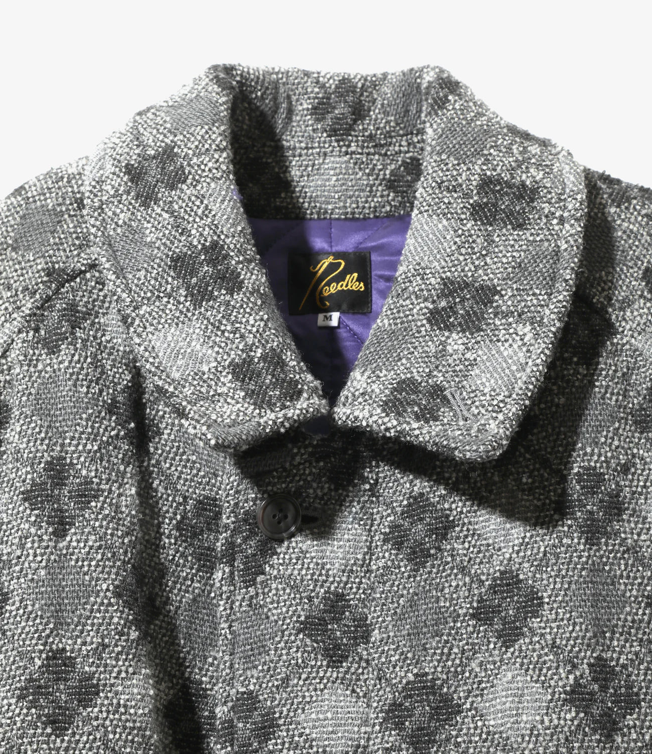 Needles / Balcollar Coat-W/N Argyle Jp.