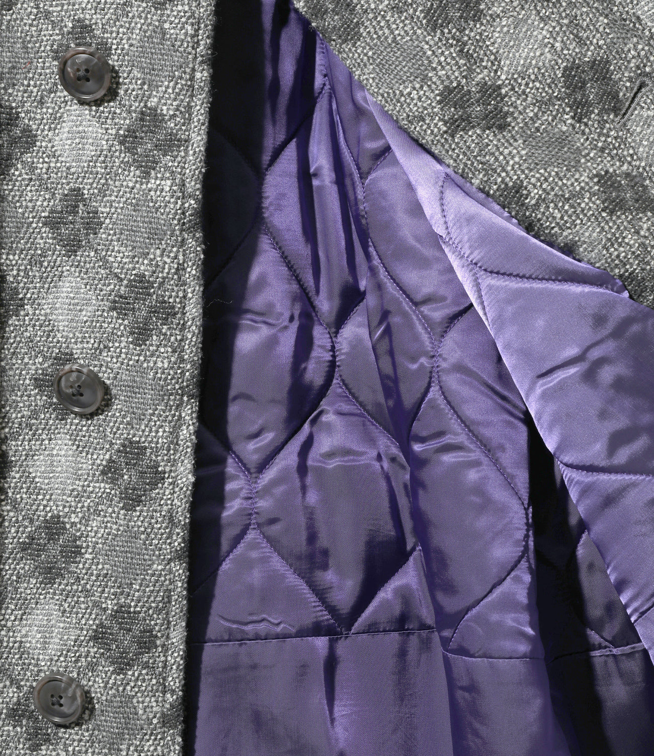 Needles / Balcollar Coat-W/N Argyle Jp.