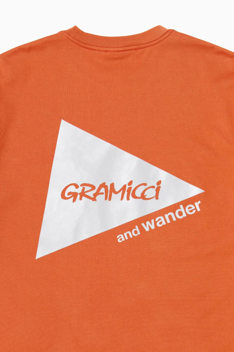 and wander / gramicci backprint tee