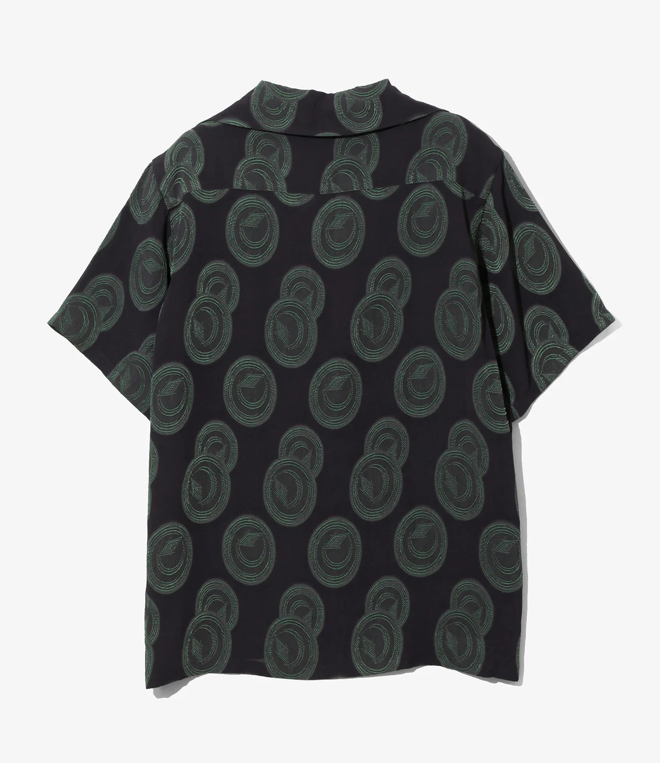 Needles / Italian Collar S/S Shirt - R/PE Ring Cut Jq