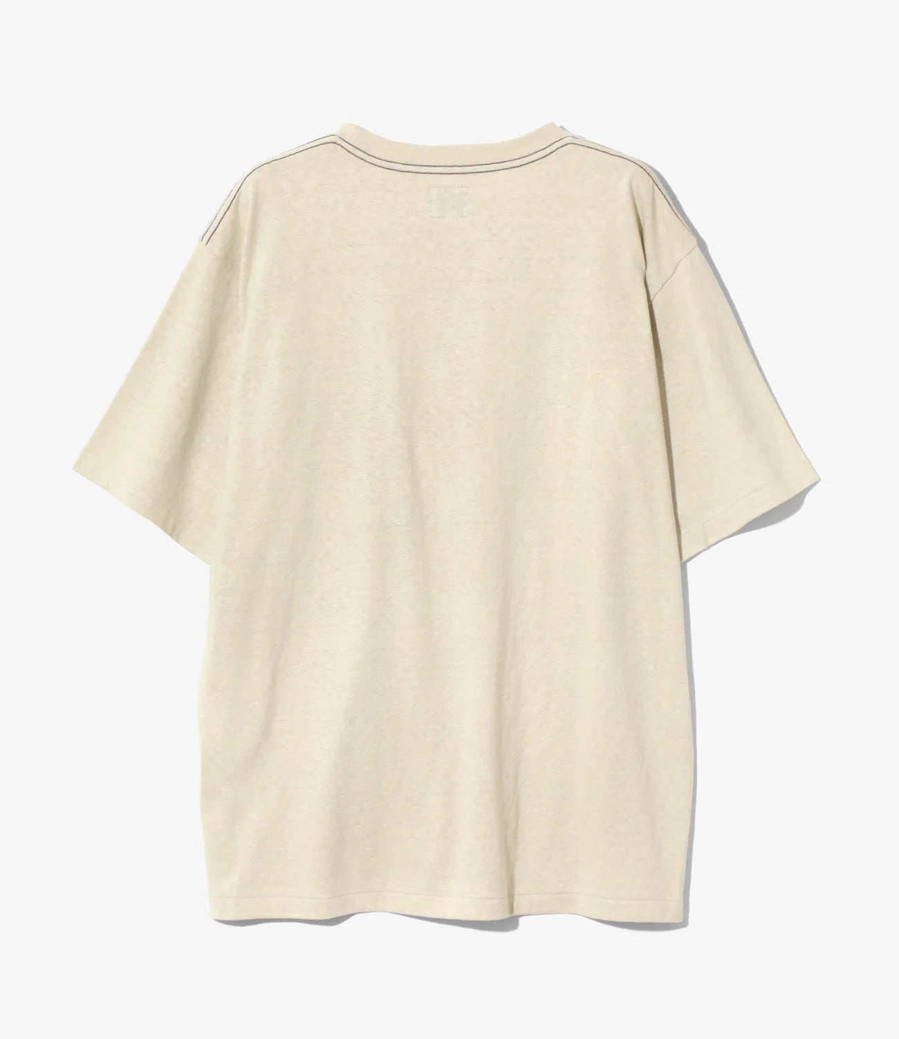 Needles / S/S Papillon Emb. Pocket Tee - Cotton Jersey