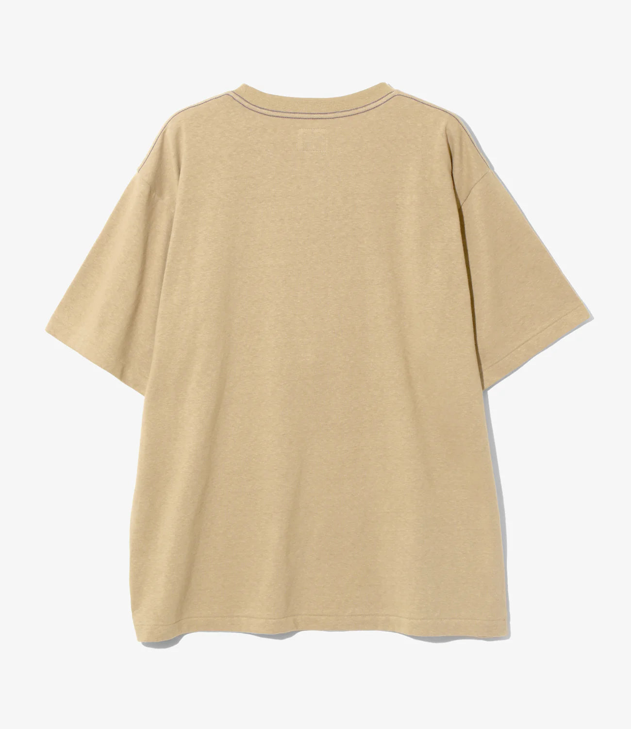 Needles / S/S Papillon Emb. Pocket Tee - Cotton Jersey