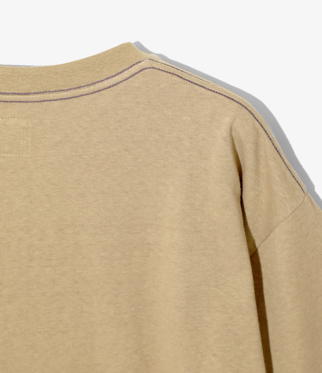 Needles / S/S Papillon Emb. Pocket Tee - Cotton Jersey