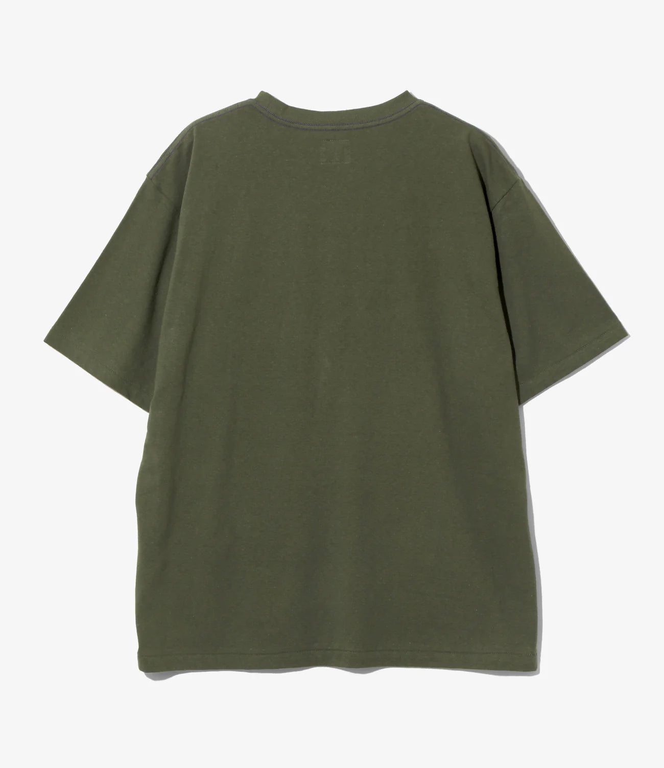 Needles / S/S Papillon Emb. Pocket Tee - Cotton Jersey