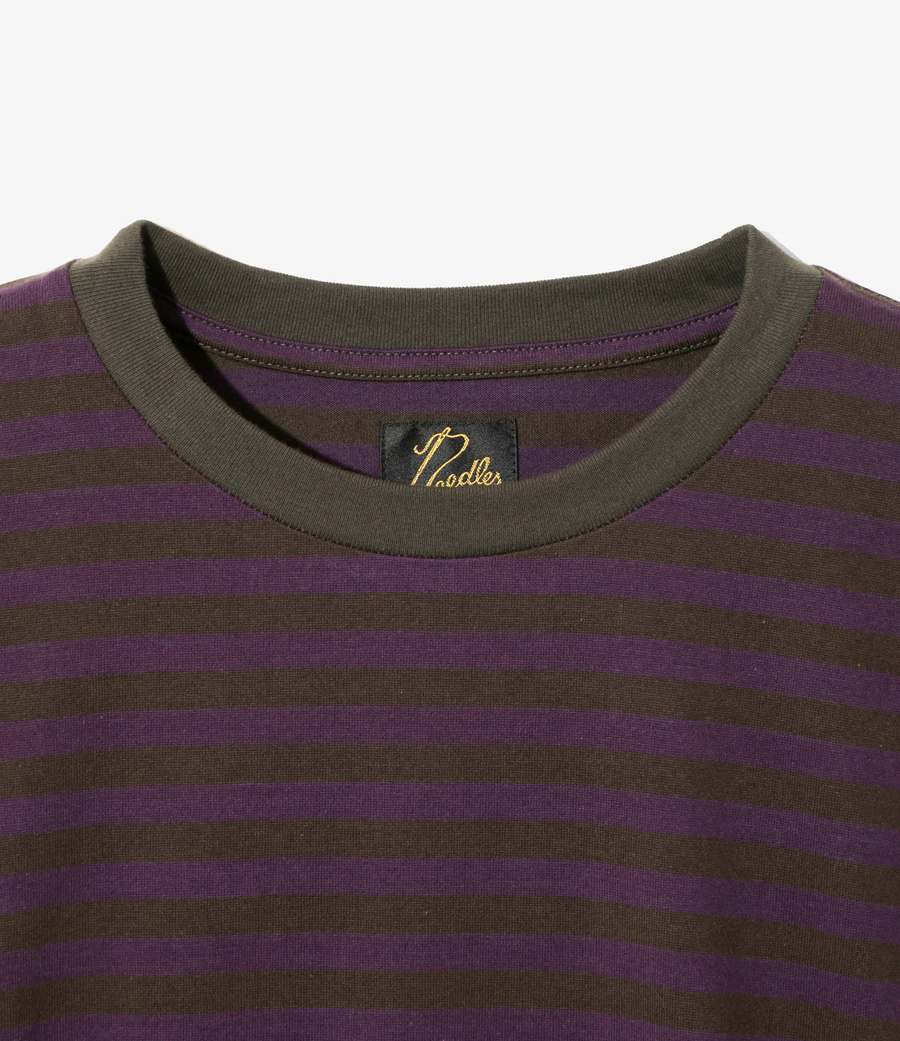 Needles / S/S Crew Neck Tee - Cotton Stripe Jersey