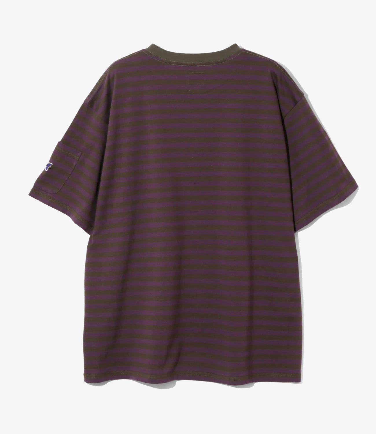 Needles / S/S Crew Neck Tee - Cotton Stripe Jersey