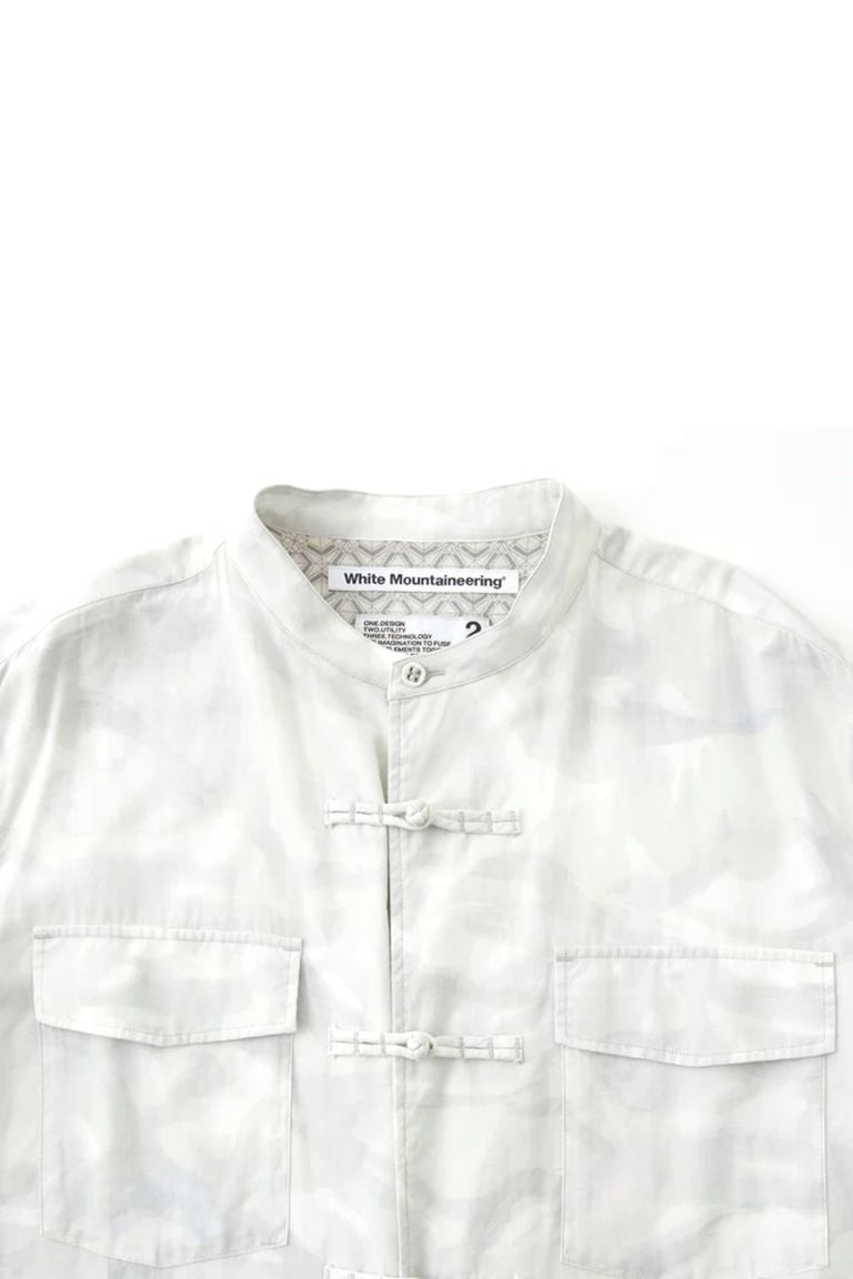 White Mountaineering / CAMOUFLAGE SHIRT