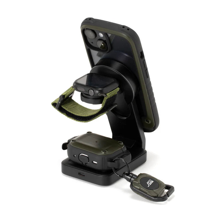 ROOT CO. / PLAY EZ Fold - 3 in 1 Magsafe Charging Station (ブラック)