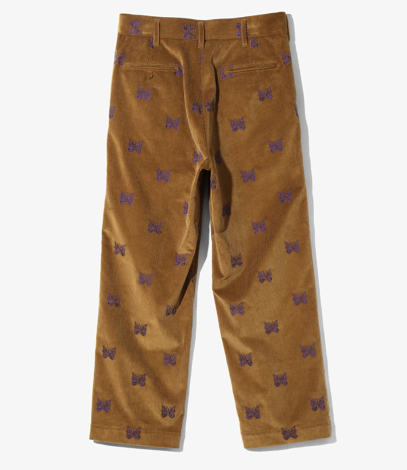 Needles / Straight Trouser-Papillon Emb. Corduroy