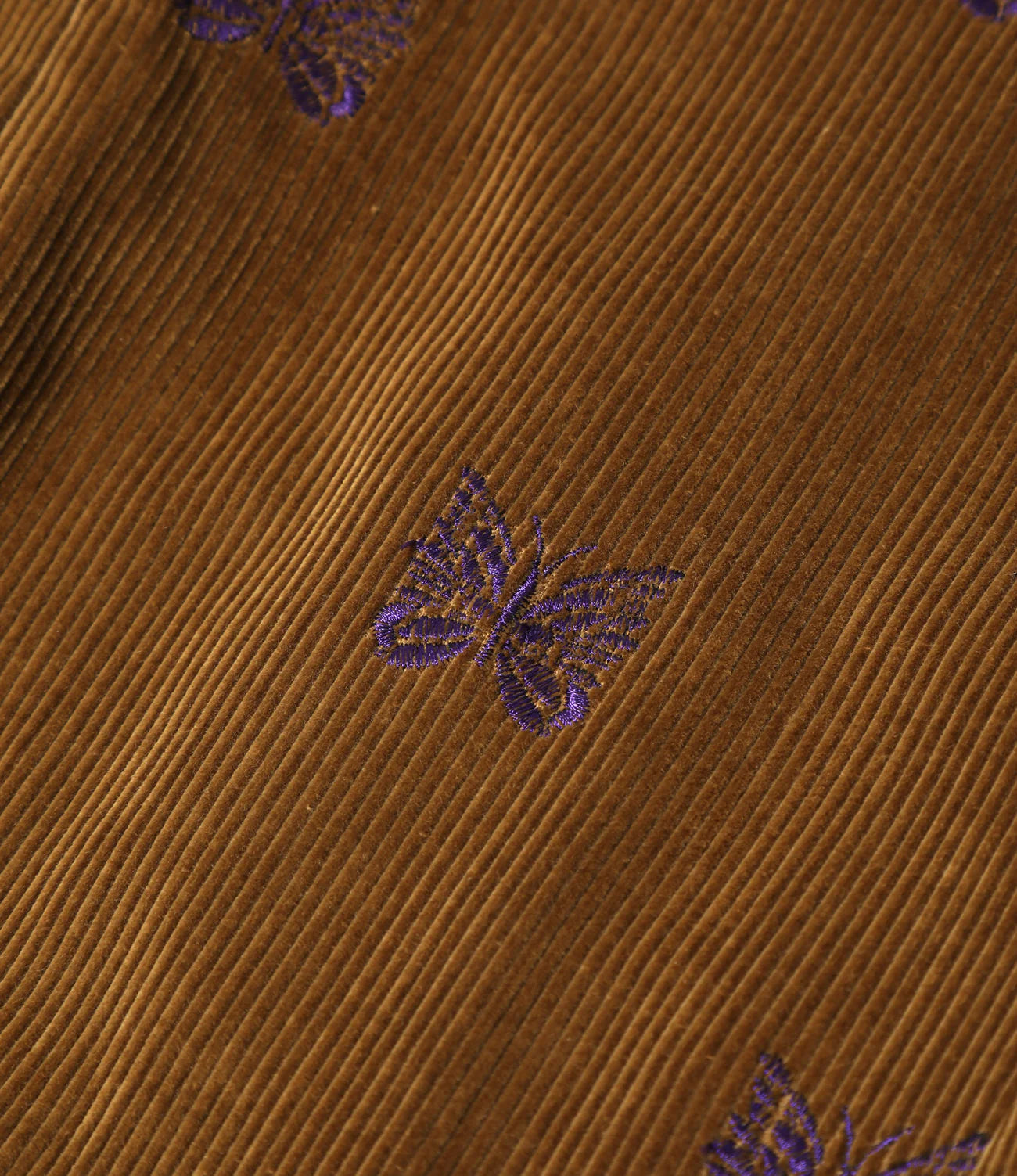 Needles / Straight Trouser-Papillon Emb. Corduroy