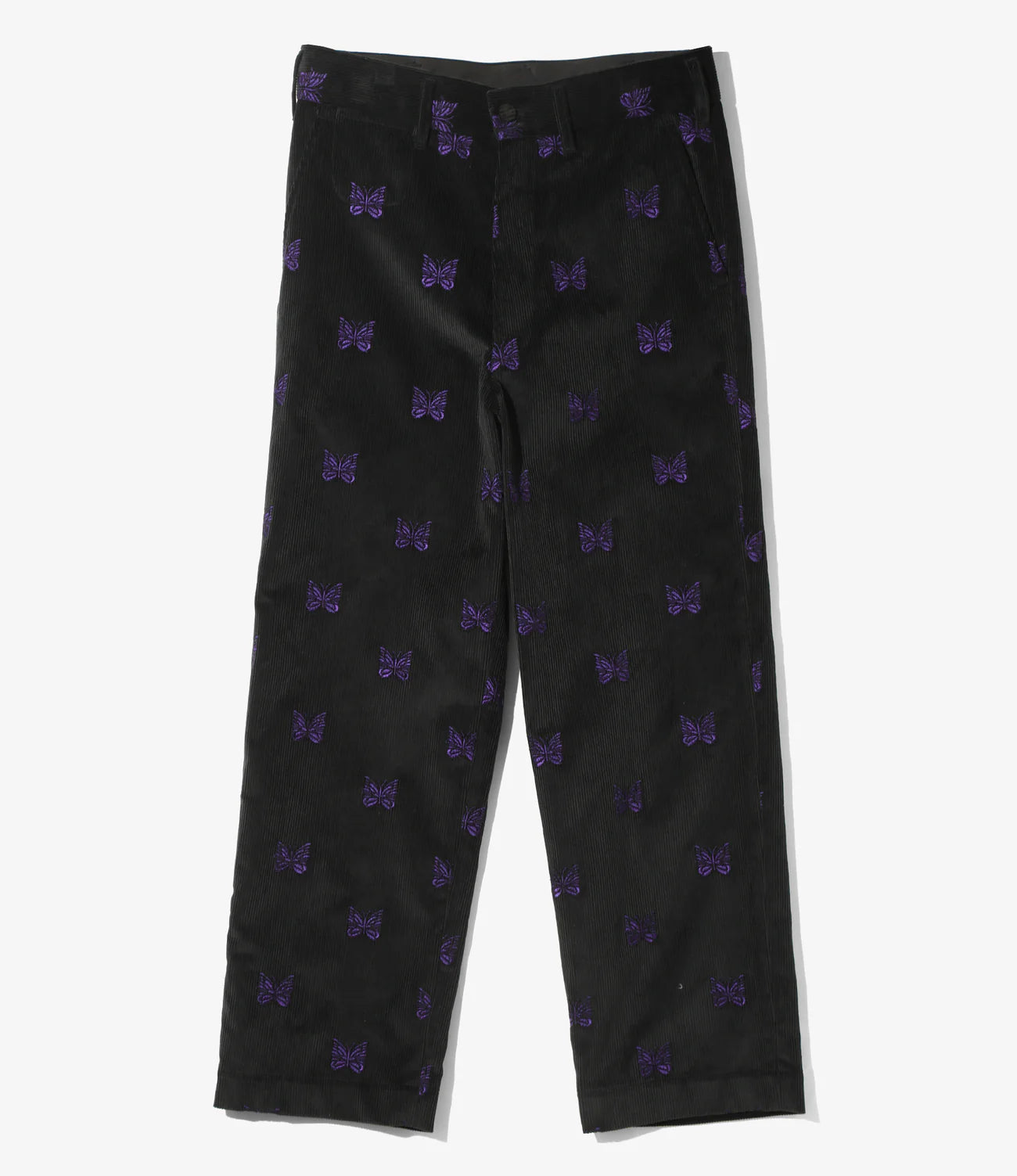 Needles / Straight Trouser-Papillon Emb. Corduroy