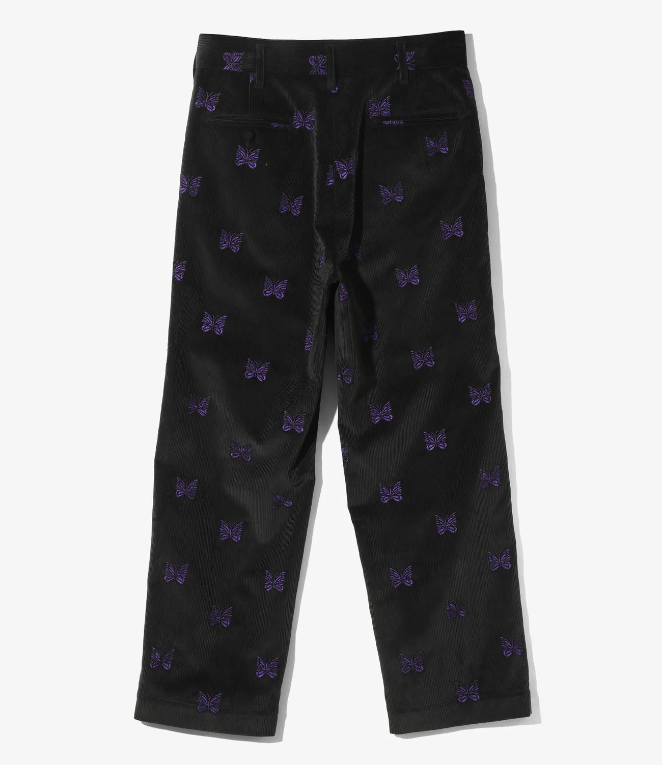 Needles / Straight Trouser-Papillon Emb. Corduroy