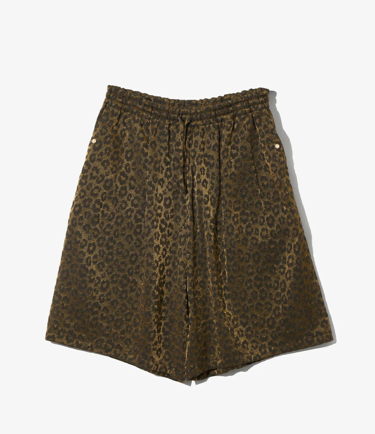 Needles / String Cowboy H.D. Short - Rayon Leopard Jacquard