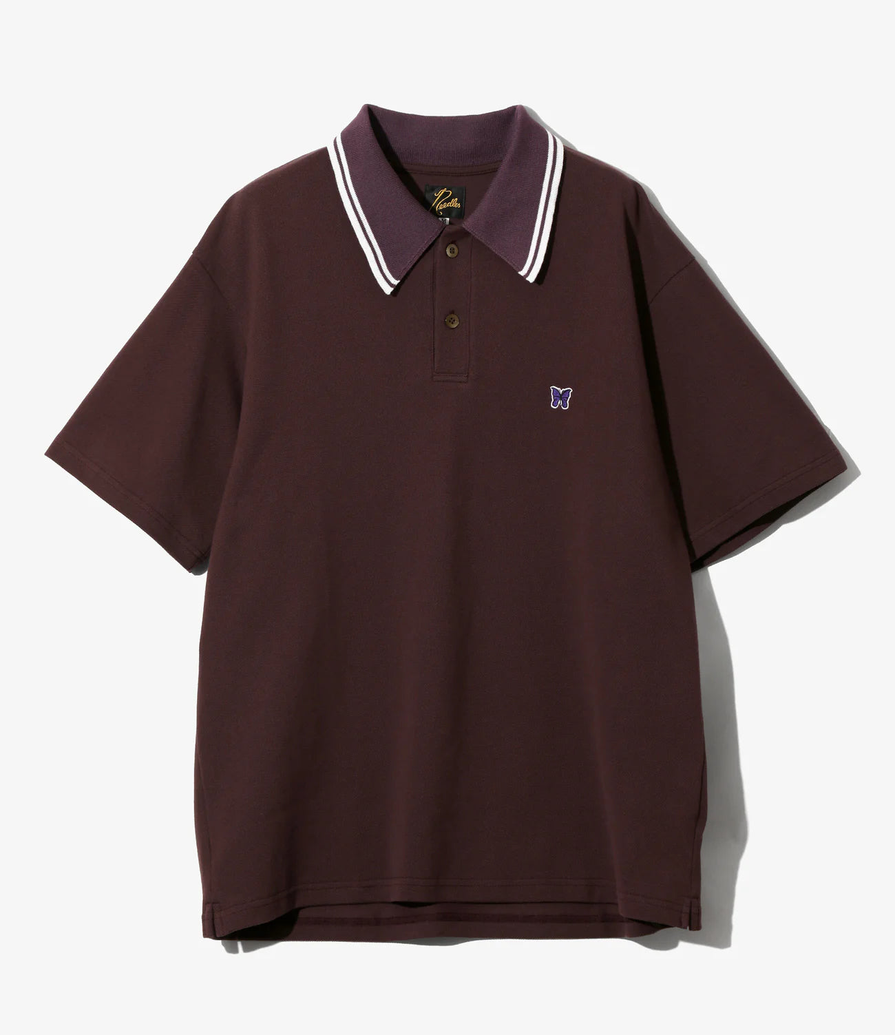 Needles / Regular Collar Polo - Cotton Pique