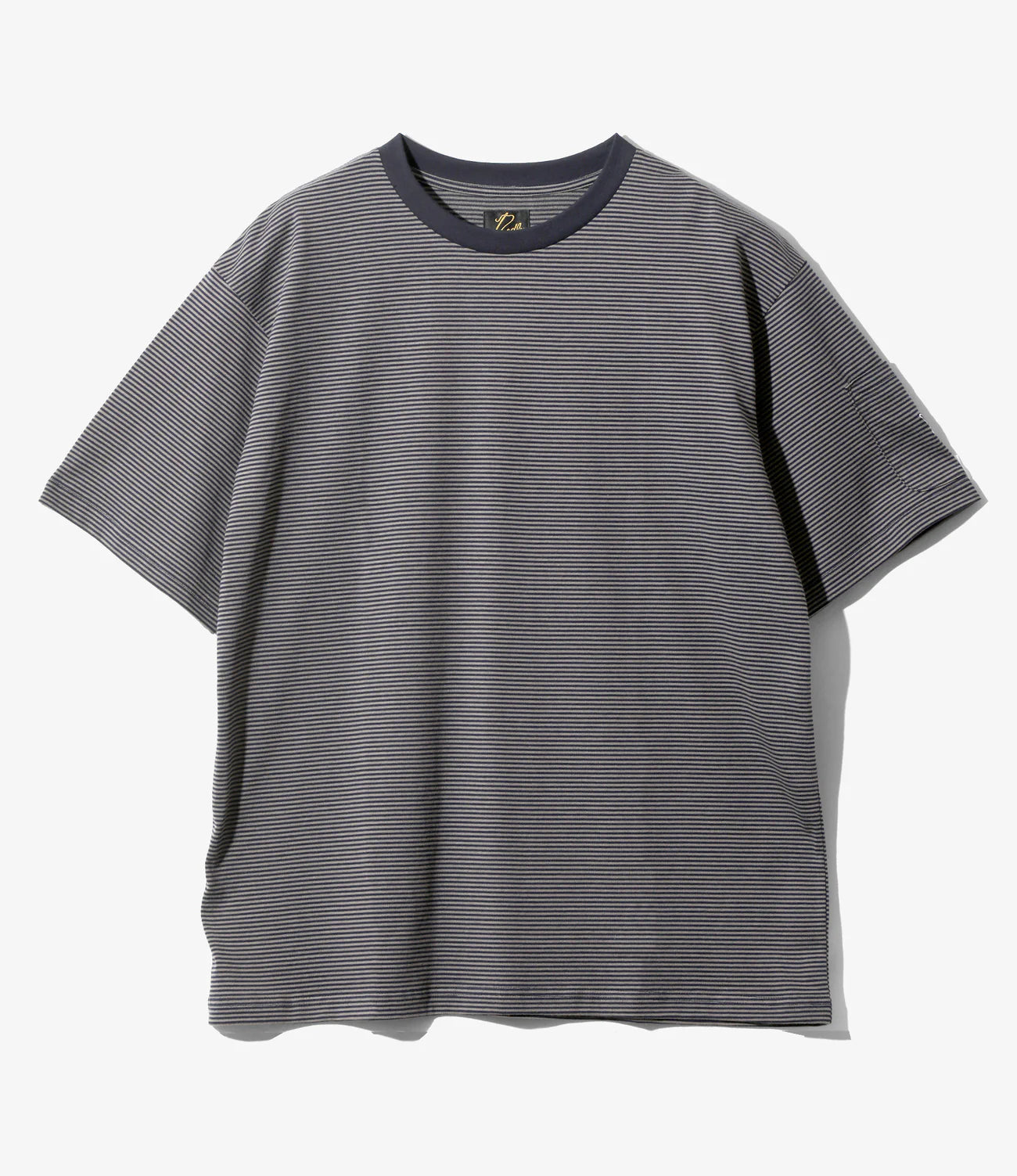 Needles / S/S Crew Neck Tee - Cotton Stripe Jersey