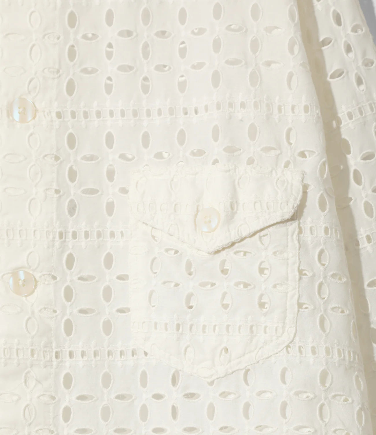 South2west8 / Smokey Shirt - Cutwork Embroidery