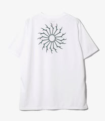 South2west8 / S/S Round Pocket Tee - Circle Horn