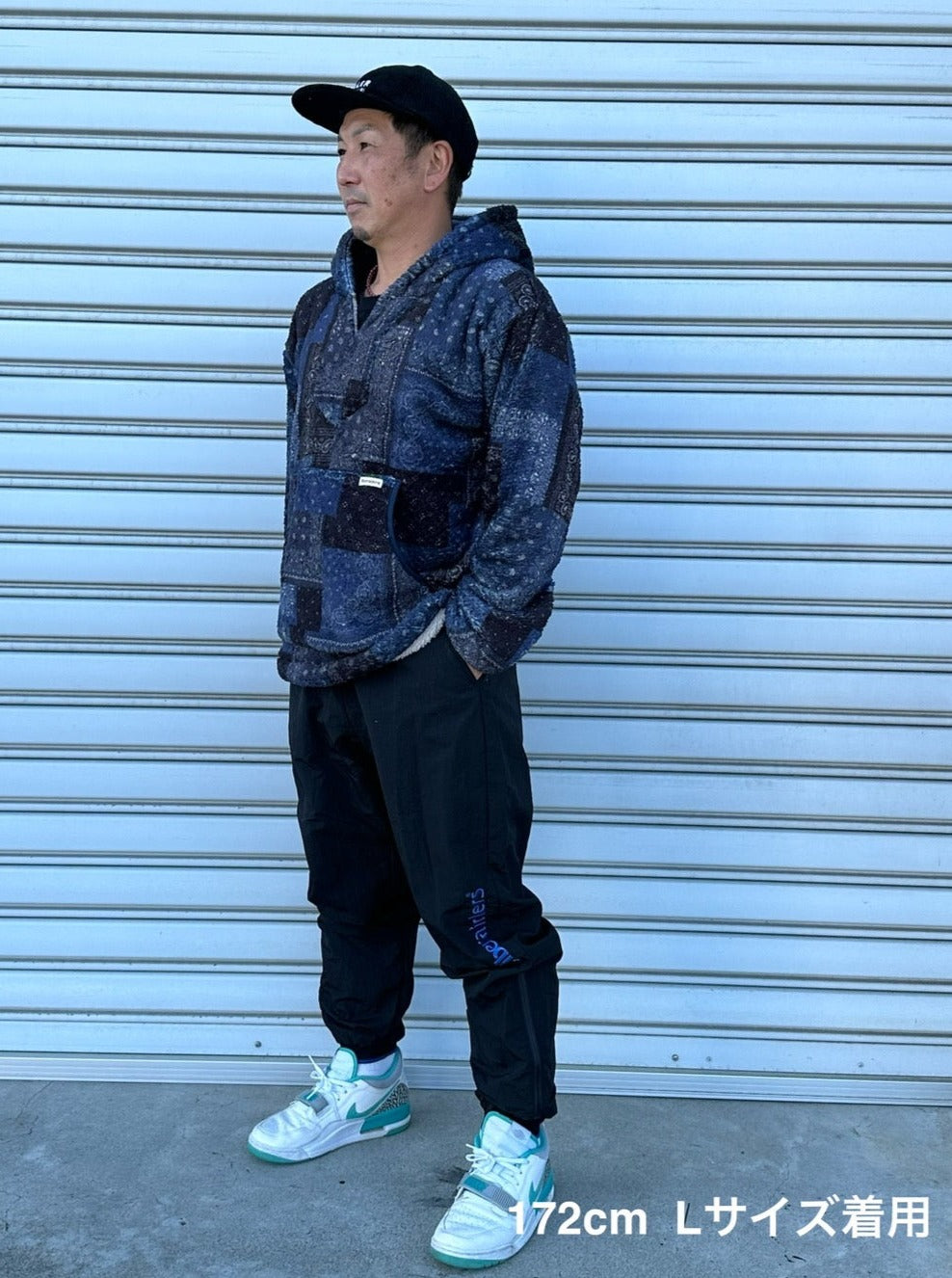 Liberaiders / BANDANA PILE FLEECE HOODIE