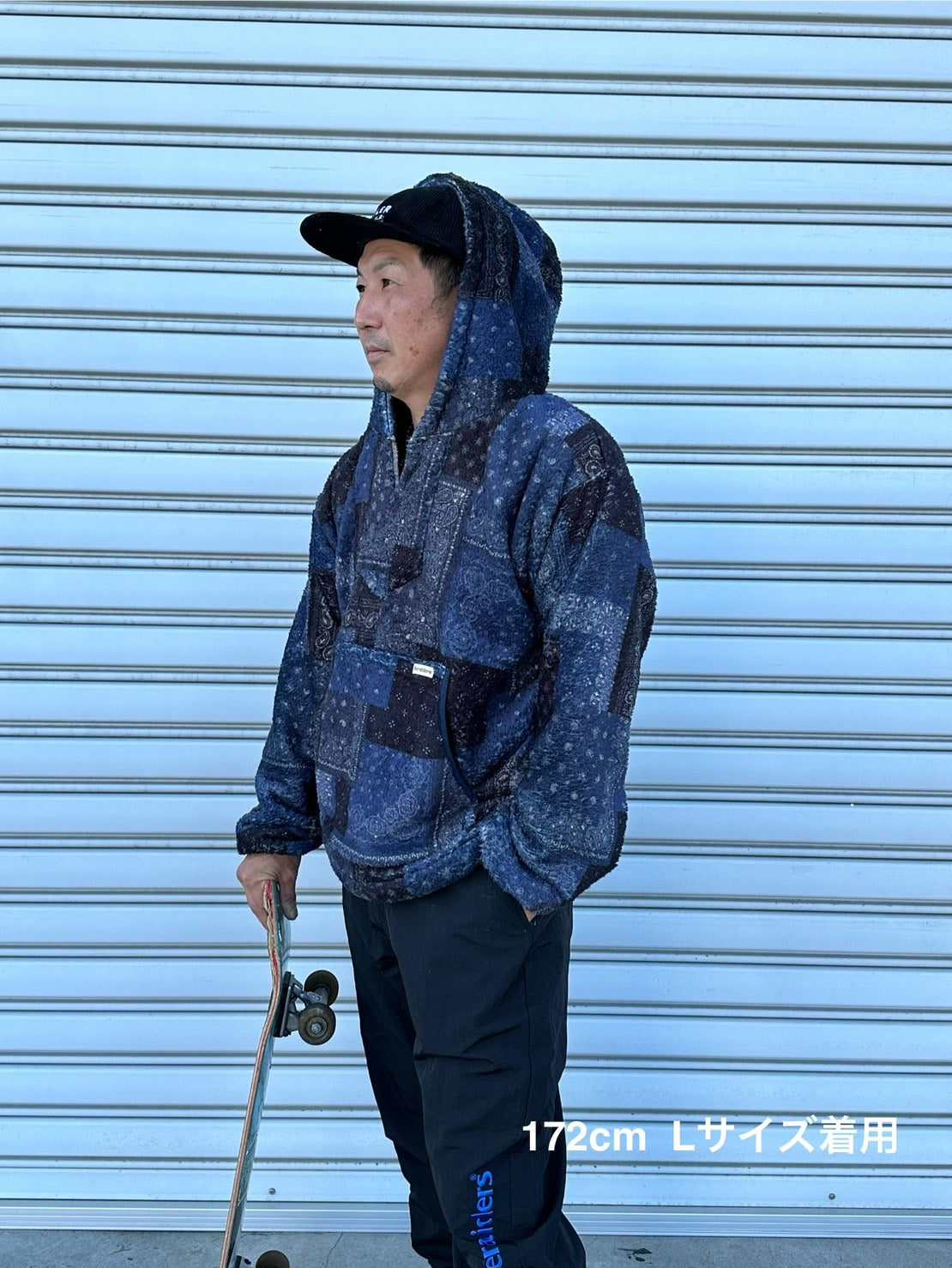 Liberaiders / BANDANA PILE FLEECE HOODIE