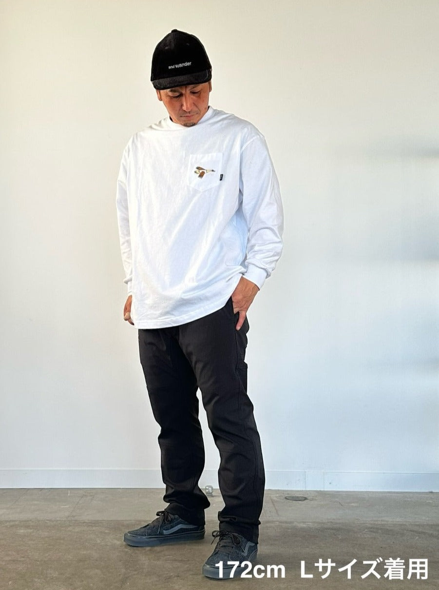 POLER / GOOSEY POCKET L/S TEE