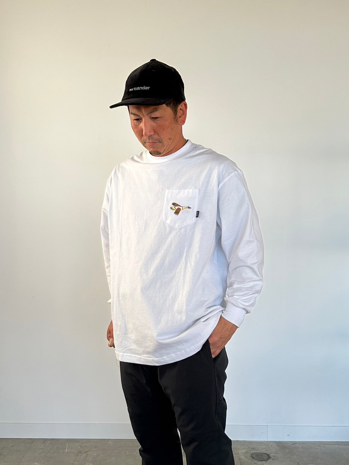 POLER / GOOSEY POCKET L/S TEE