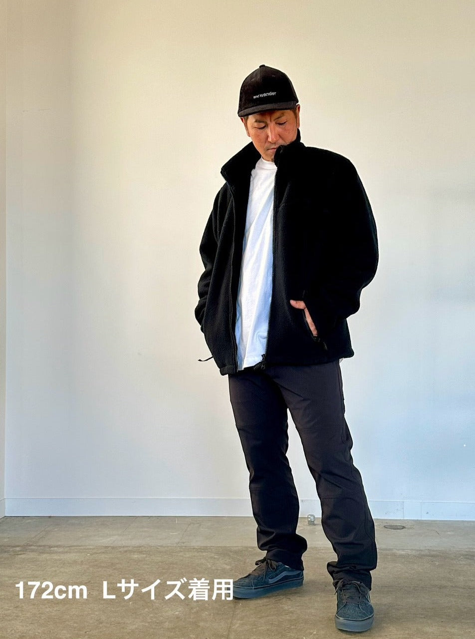 White Mountaineering / WM x WILD THINGS BOA FLEECE JACKET