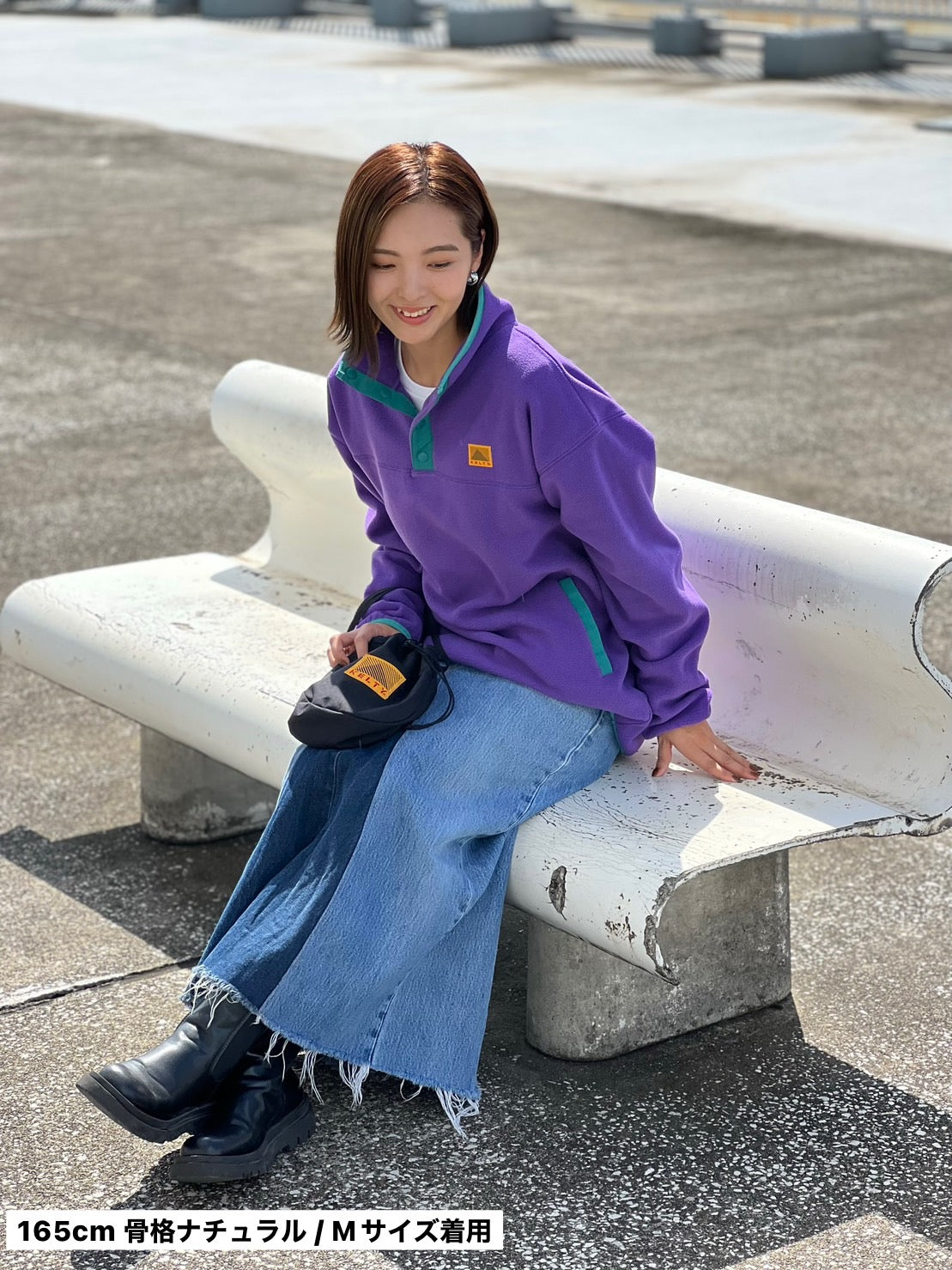 KELTY / 80s Fleece Half Snap Pull Over