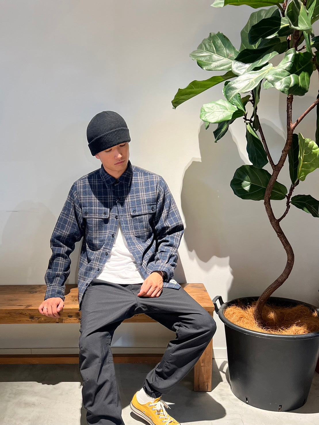 PAPERSKY / CORMORANT WOOL SHIRT 2023入荷