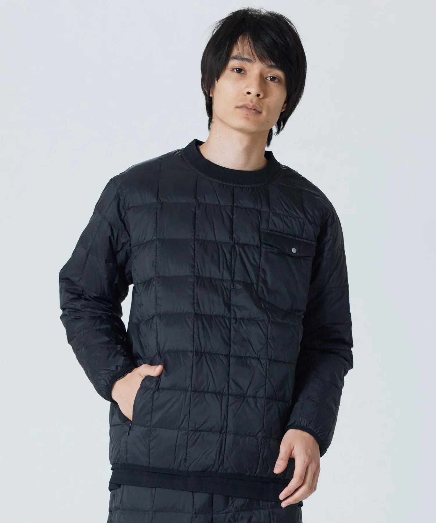 TAION / CREW NECK PULLOVER DOWN  【UNISEX】