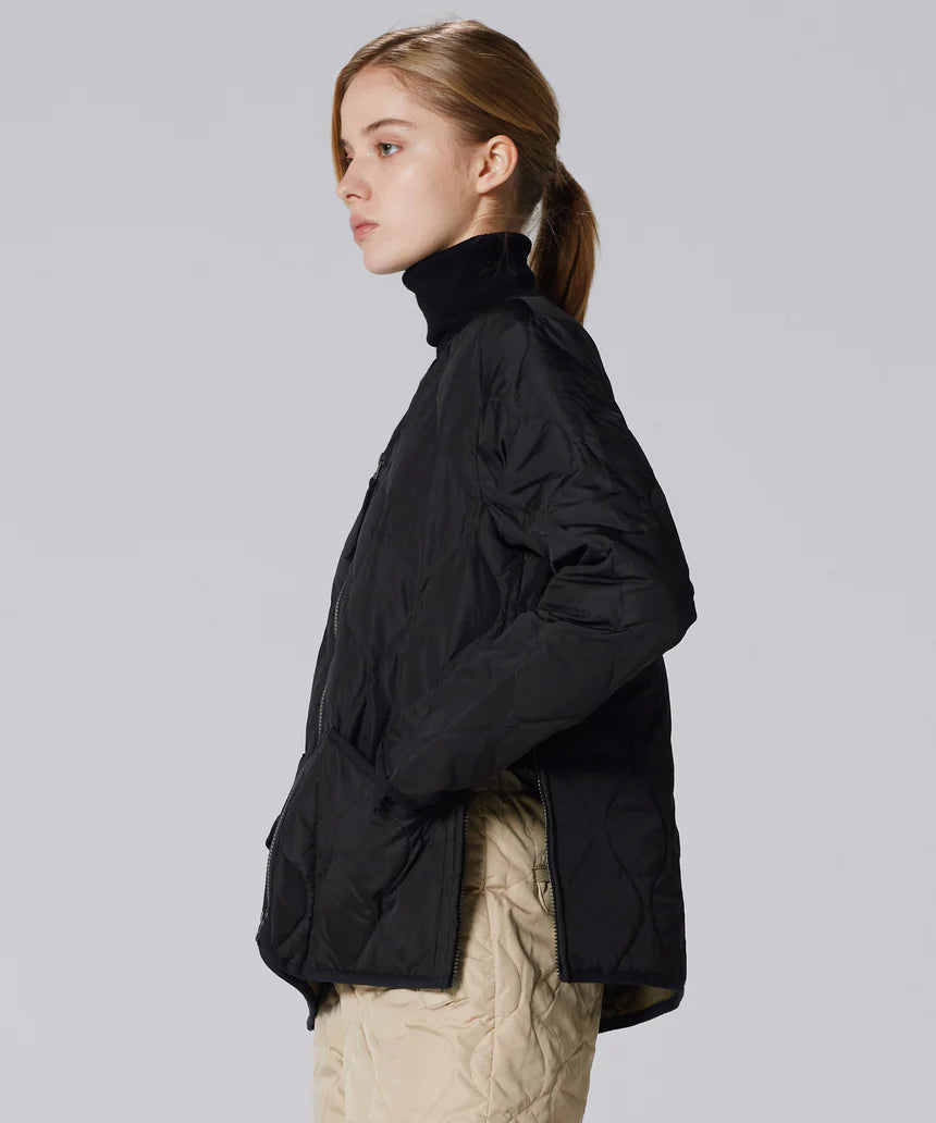TAION / MILITARY W-ZIP V NECK DOWN JKT 【UNISEX】