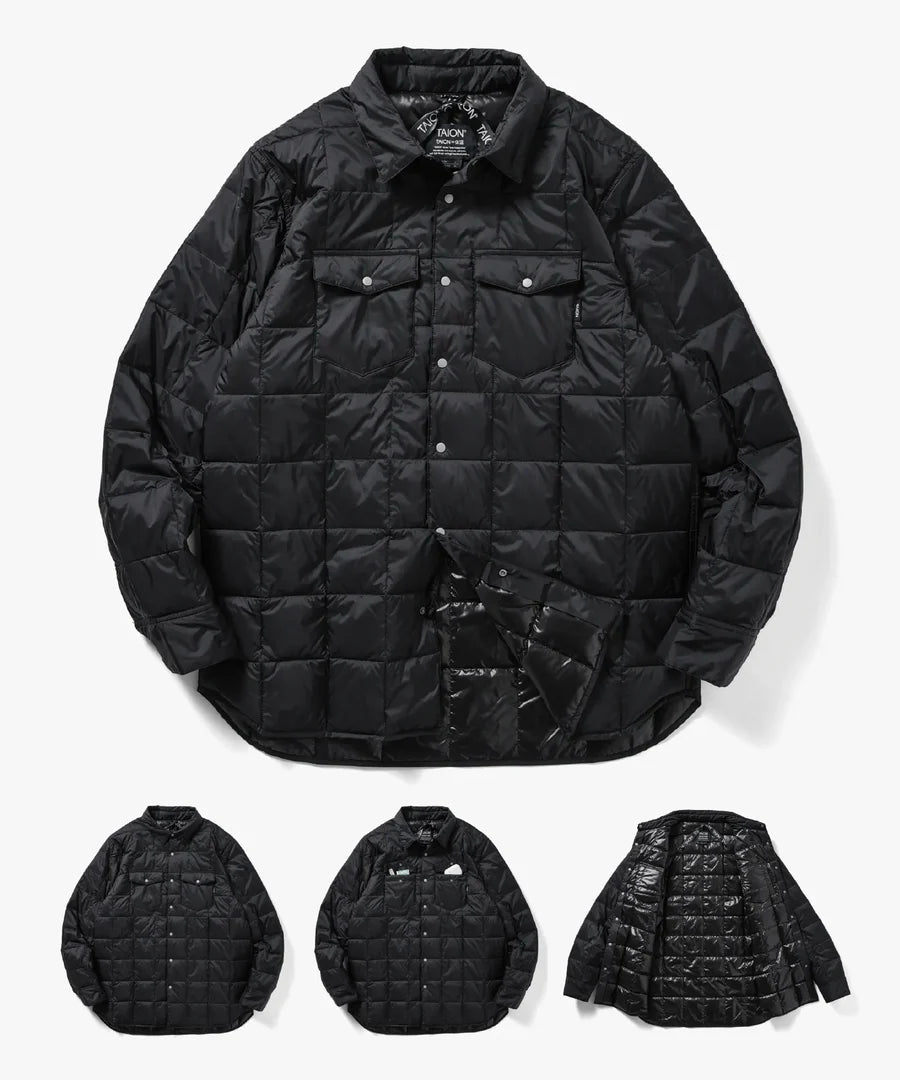 TAION / W-POCKET DOWN SHIRTS