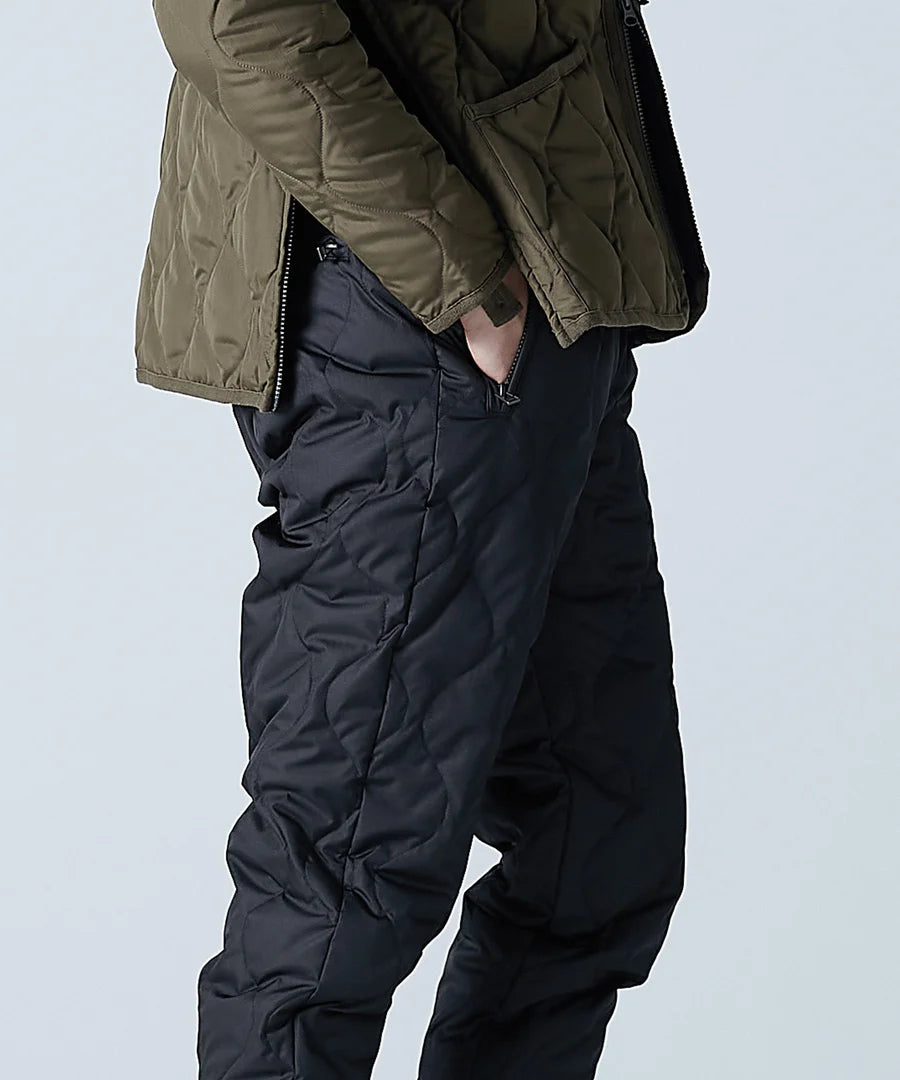 TAION / TAION / "ZIP SLIT" PARACHUTE DOWN PANTS 【UNISEX】