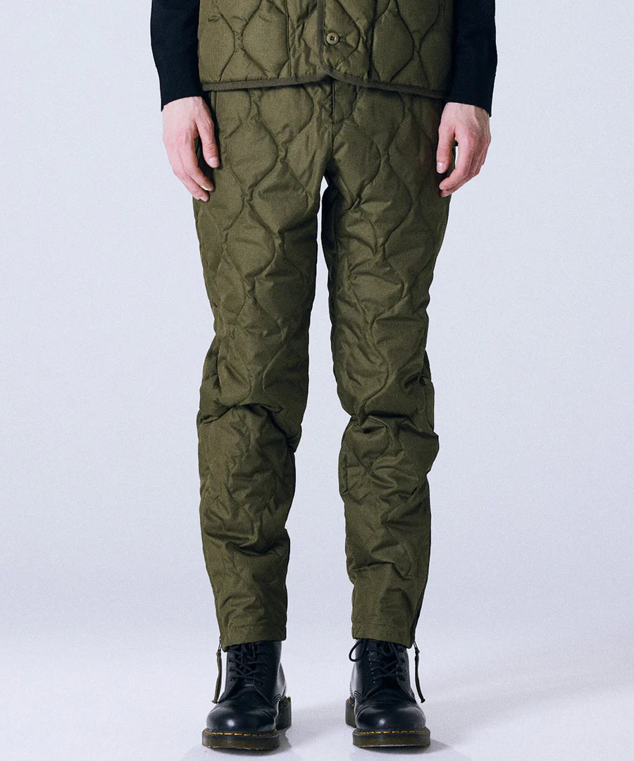 TAION / TAION / "ZIP SLIT" PARACHUTE DOWN PANTS 【UNISEX】