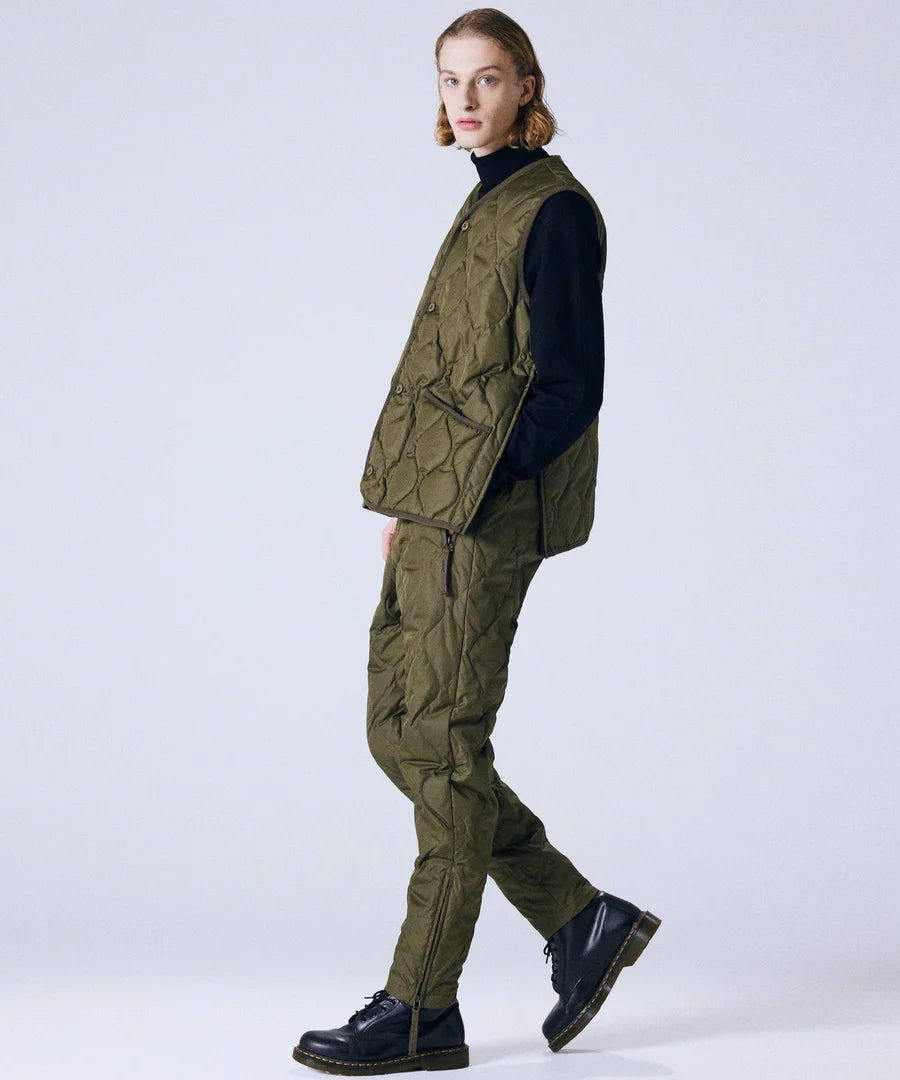 TAION / TAION / "ZIP SLIT" PARACHUTE DOWN PANTS 【UNISEX】