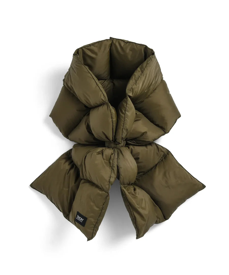 TAION / MOUNTAIN VOLUME DOWN SCARF