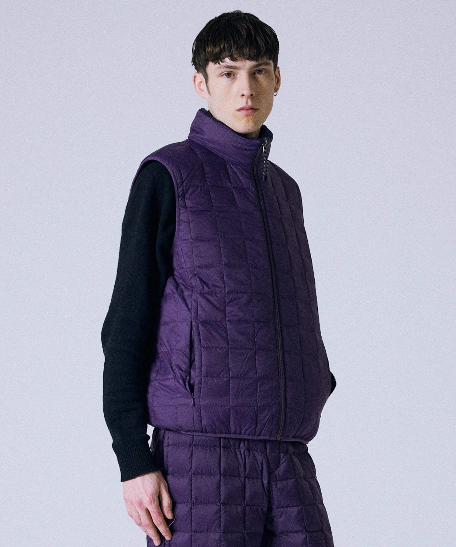 TAION / "DOWN x BOA" REVERSIBLE VEST