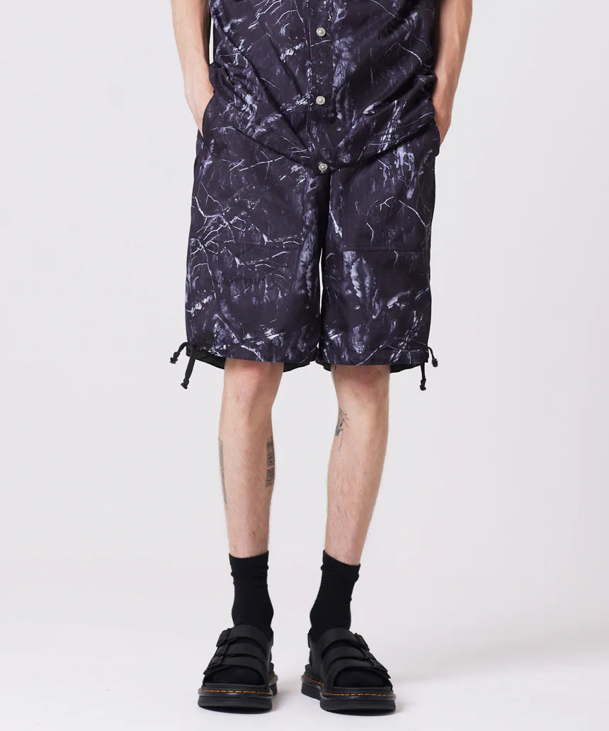 TAION / 【UNISEX】ノンダウン ミリタリー リバーシブル ショーツ