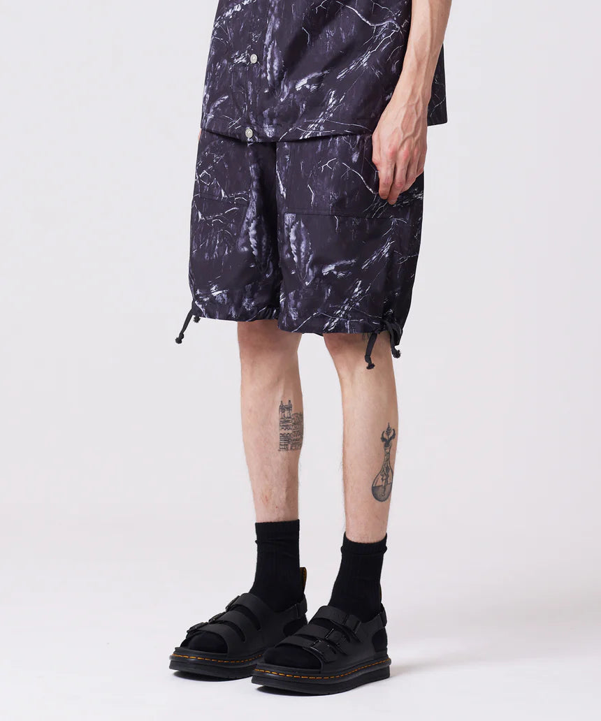 TAION / 【UNISEX】ノンダウン ミリタリー リバーシブル ショーツ